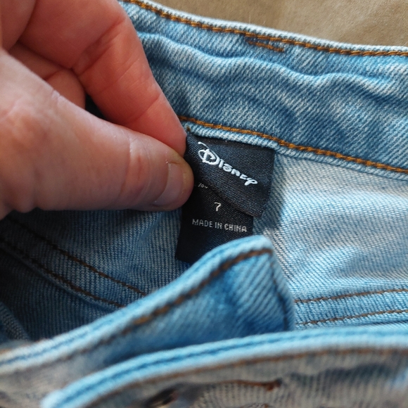 Disney Aristocats Marie Jeans, Jrs Size 7 - Picture 5 of 5